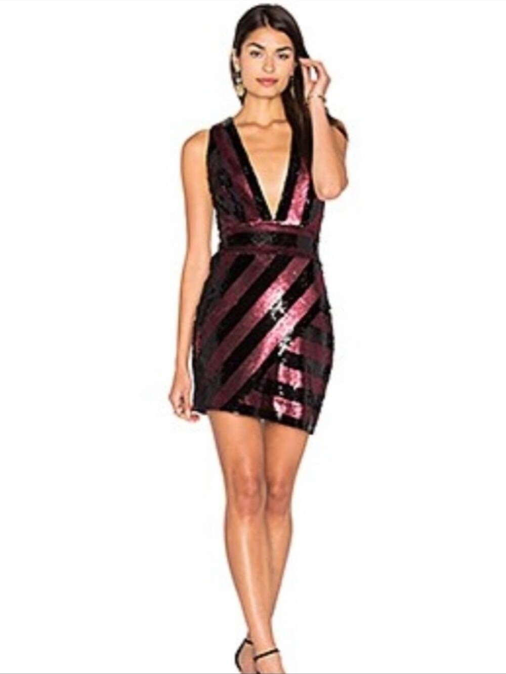 MILLY Sequin Bodycon Mini Dress